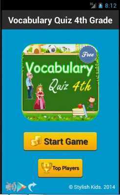 Emulate Android APK Vocabulary Quiz 4th Grade Emulate Android APK Vocabulary Quiz 4th Grade