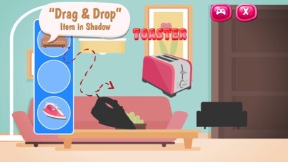 Emulate iPhone app Vocabulary Study Game For Home Appliances using MyAndroid
