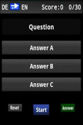 Emulate Android APK Vocabulary Trainer (DE/EN) Adv Emulate Android APK Vocabulary Trainer (DE/EN) Adv