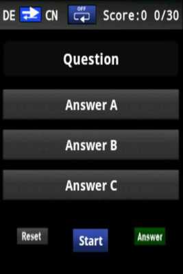 Emulate Android APK Vocabulary Trainer (DE/tCN)Beg