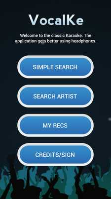 Emulate Android APK Vocalke - Karaoke