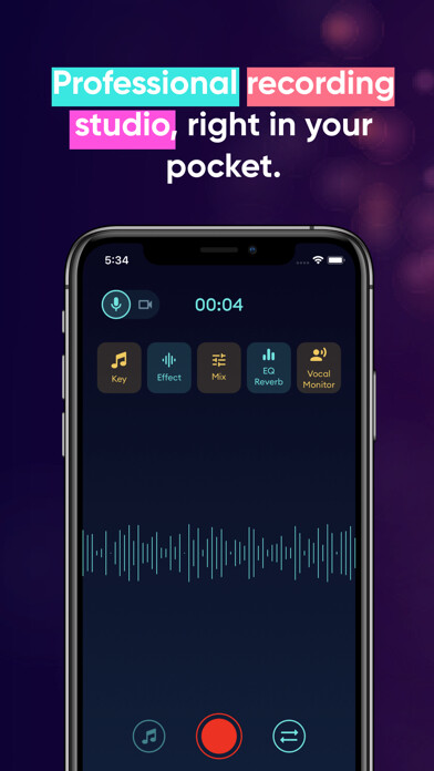 Emulate iPhone app Vocal Ninja using MyAndroid