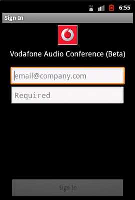 Emulate Android APK Vodafone Audio Conference Emulate Android APK Vodafone Audio Conference