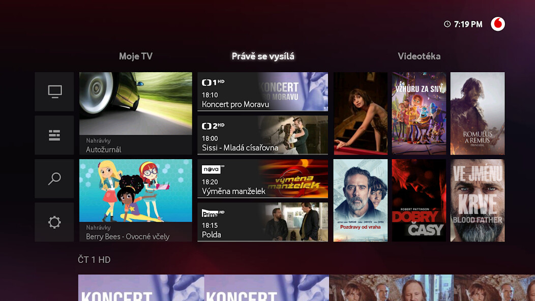 Run android online APK Vodafone TV (CZ) from MyAndroid or emulate Vodafone TV (CZ) using MyAndroid
