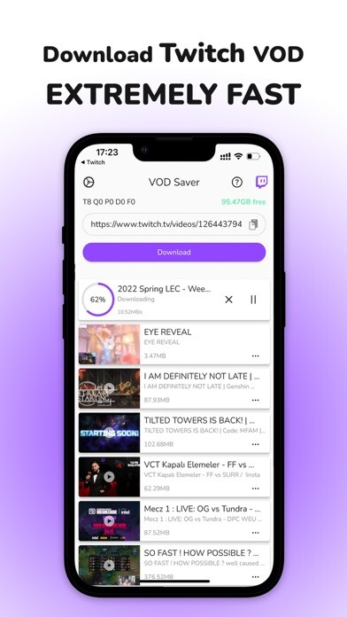 Emulate iPhone app VOD Saver: Save for Twitch using MyAndroid Emulate iPhone app VOD Saver: Save for Twitch using MyAndroid