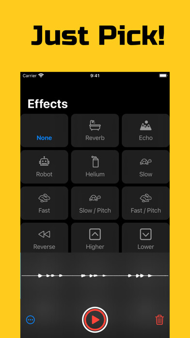Emulate iPhone app Voffect - Voice effect changer using MyAndroid Emulate iPhone app Voffect - Voice effect changer using MyAndroid