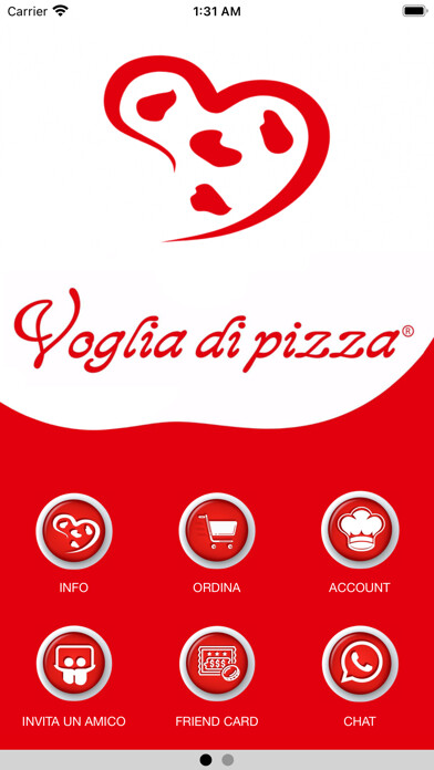 Emulate iPhone app Voglia di pizza Tundis using MyAndroid Emulate iPhone app Voglia di pizza Tundis using MyAndroid