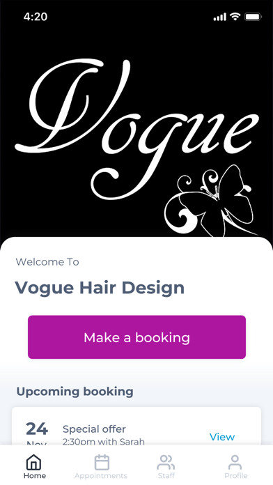 Emulate iPhone app Vogue Hair Design using MyAndroid Emulate iPhone app Vogue Hair Design using MyAndroid