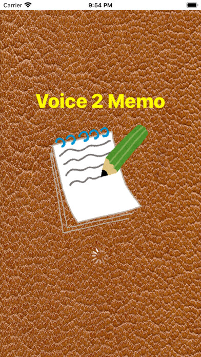 Emulate iPhone app Voice2Memo using MyAndroid