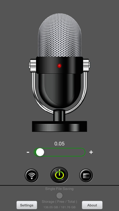Emulate iPhone app Voice-activated Recorder using MyAndroid