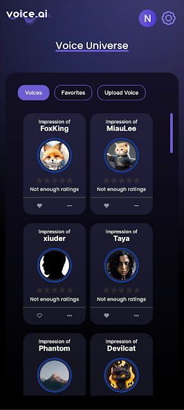 Run android online APK Voice.ai - Voice Universe from MyAndroid or emulate Voice.ai - Voice Universe using MyAndroid Run android online APK Voice.ai - Voice Universe from MyAndroid or emulate Voice.ai - Voice Universe using MyAndroid