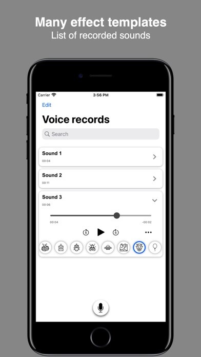 Emulate iPhone app Voice Changer - Change a voice using MyAndroid Emulate iPhone app Voice Changer - Change a voice using MyAndroid
