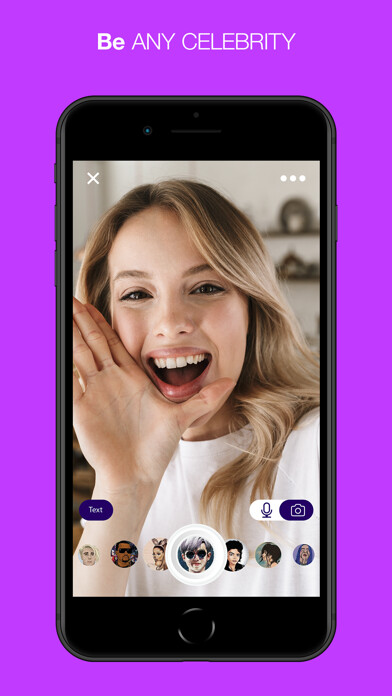 Emulate iPhone app Voice Changer Famous Celebrity using MyAndroid