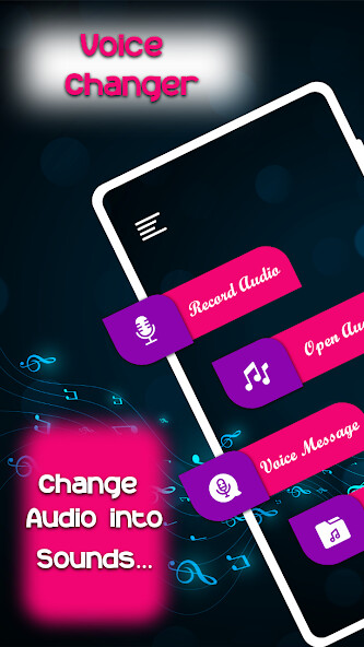 Run android online APK Voice Changer, Recorder Editor  Effects from MyAndroid or emulate Voice Changer, Recorder Editor  Effects using MyAndroid