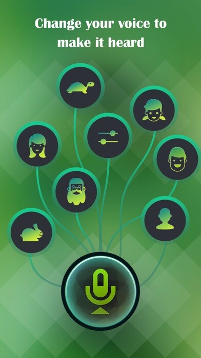 Emulate iPhone app Voice Changer, Sound Recorder using MyAndroid