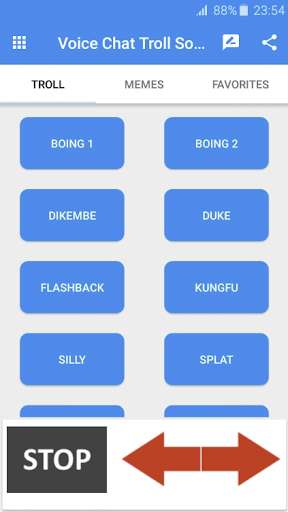 Emulate Android APK Voice Chat Troll Soundboard - Gaming Memes
