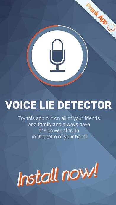 Emulate iPhone app Voice Lie Detector Prank using MyAndroid Emulate iPhone app Voice Lie Detector Prank using MyAndroid