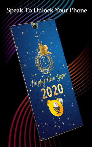 Run android online APK Voice Lock New Year - Unlock By Voice Commands from MyAndroid or emulate Voice Lock New Year - Unlock By Voice Commands using MyAndroid