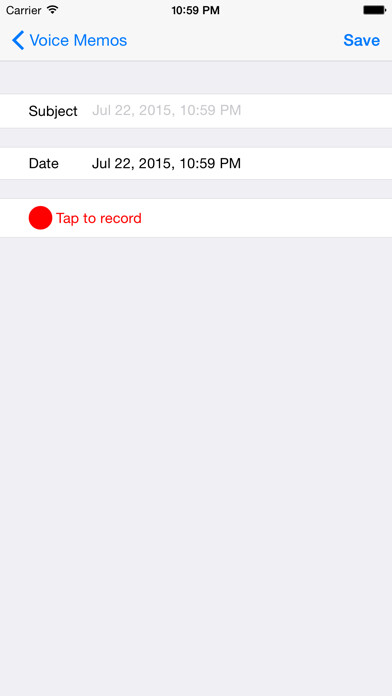 Emulate iPhone app Voice Memos Free using MyAndroid Emulate iPhone app Voice Memos Free using MyAndroid