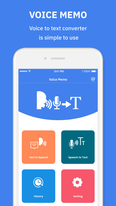 Emulate iPhone app Voice Memo : Text To Speech using MyAndroid