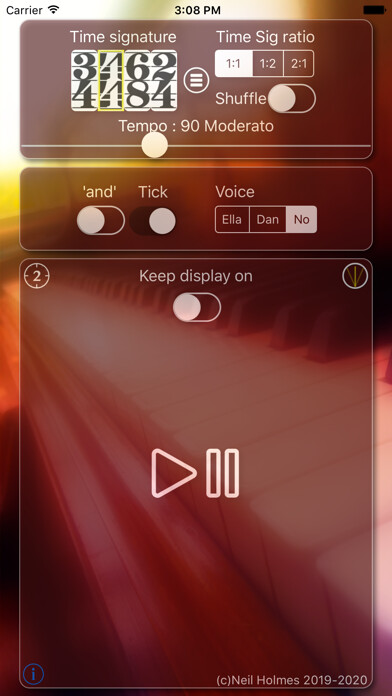 Emulate iPhone app Voice Metronome using MyAndroid Emulate iPhone app Voice Metronome using MyAndroid