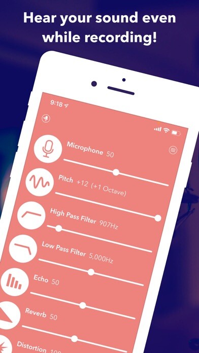 Emulate iPhone app Voice Monitor Recorder MOREC using MyAndroid Emulate iPhone app Voice Monitor Recorder MOREC using MyAndroid