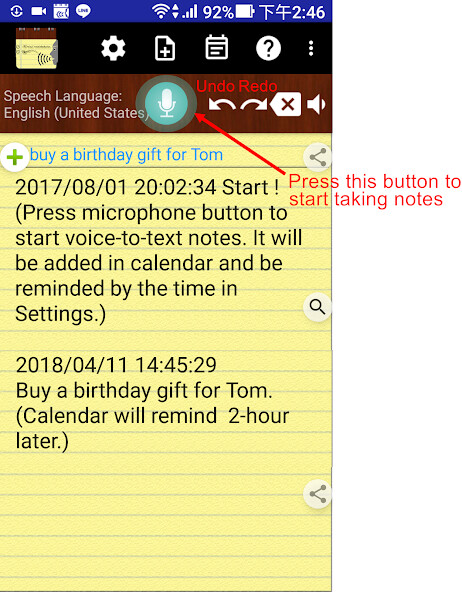 Run android online APK Voice Notes (Pro) from MyAndroid or emulate Voice Notes (Pro) using MyAndroid