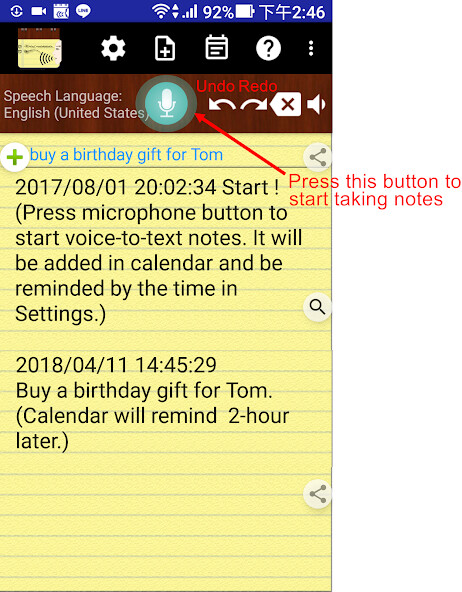 Run android online APK Voice Notes from MyAndroid or emulate Voice Notes using MyAndroid