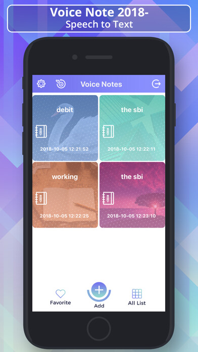 Emulate iPhone app Voice Notes - Secure Notes using MyAndroid