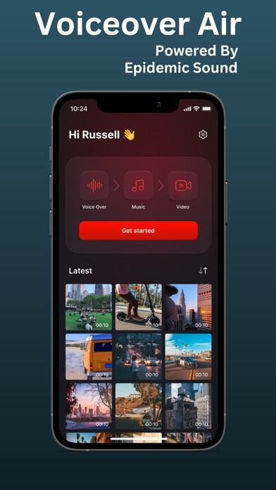 Emulate iPhone app Voiceover Air - Text To Speech using MyAndroid