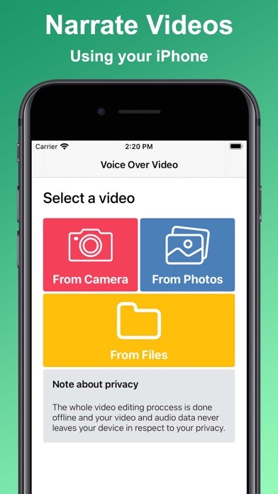 Emulate iPhone app Voice Over Video: Dub Videos using MyAndroid Emulate iPhone app Voice Over Video: Dub Videos using MyAndroid