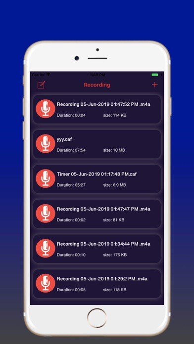Emulate iPhone app Voice Recorder and Cutter Pro using MyAndroid Emulate iPhone app Voice Recorder and Cutter Pro using MyAndroid