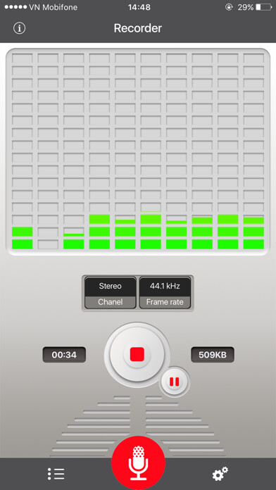 Emulate iPhone app Voice Recorder for dropbox using MyAndroid Emulate iPhone app Voice Recorder for dropbox using MyAndroid