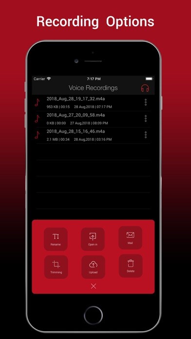 Emulate iPhone app Voice Recorder HD Pro using MyAndroid Emulate iPhone app Voice Recorder HD Pro using MyAndroid