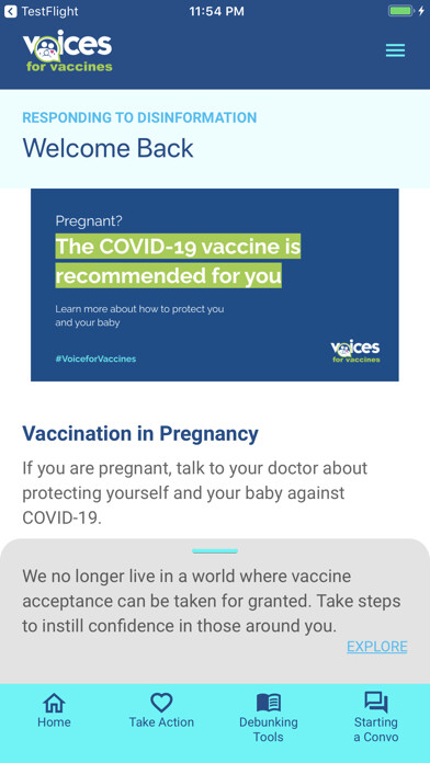 Run android online APK Voices for Vaccines from MyAndroid or emulate Voices for Vaccines using MyAndroid