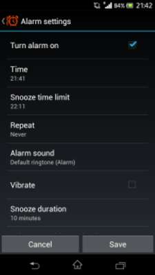 Emulate Android APK Voice Snooze Alarm