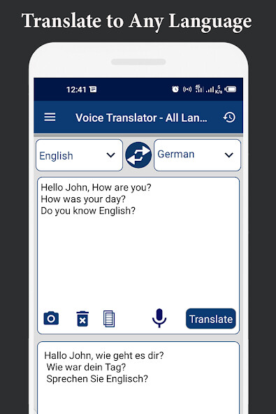 Run android online APK Voice Translator All Translate from MyAndroid or emulate Voice Translator All Translate using MyAndroid