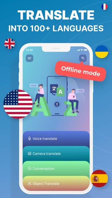 Emulate iPhone app Voice Translator: Camera, Text using MyAndroid Emulate iPhone app Voice Translator: Camera, Text using MyAndroid
