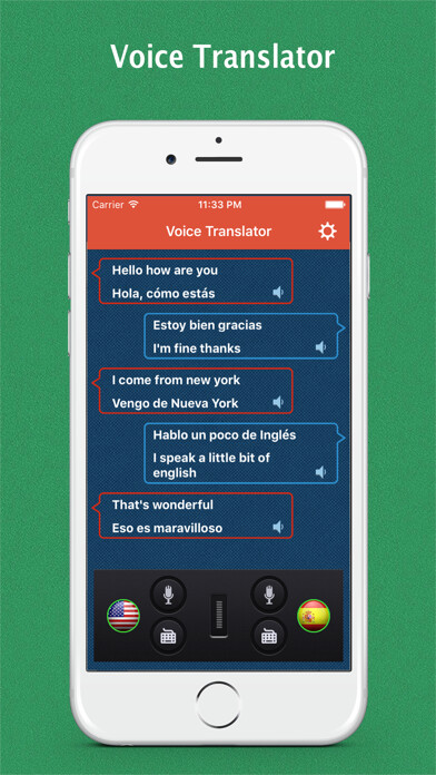 Emulate iPhone app Voice Translator-Speech Trans using MyAndroid Emulate iPhone app Voice Translator-Speech Trans using MyAndroid