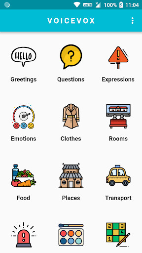 Run android online APK VoiceVOX: Speaking aid for vocally impaired from MyAndroid or emulate VoiceVOX: Speaking aid for vocally impaired using MyAndroid Run android online APK VoiceVOX: Speaking aid for vocally impaired from MyAndroid or emulate VoiceVOX: Speaking aid for vocally impaired using MyAndroid