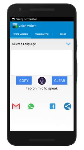 Run android online APK Voice Writer from MyAndroid or emulate Voice Writer using MyAndroid