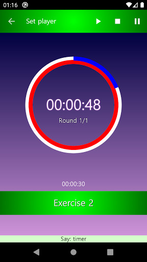 Run android online APK Voice Yoga Interval Timer from MyAndroid or emulate Voice Yoga Interval Timer using MyAndroid