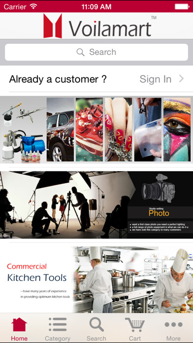 Emulate iPhone app Voilamart using MyAndroid Emulate iPhone app Voilamart using MyAndroid