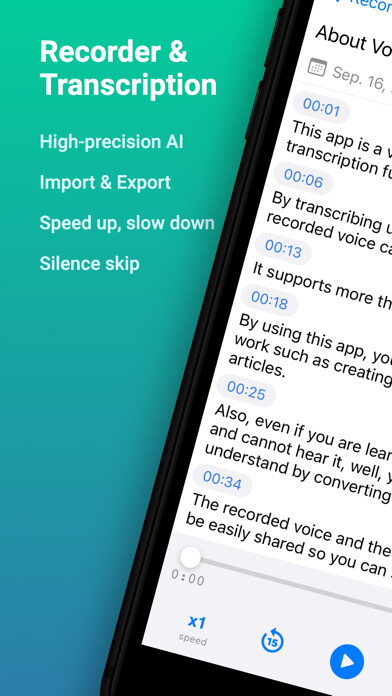 Emulate iPhone app Voioi - Recorder & Transcribe using MyAndroid Emulate iPhone app Voioi - Recorder & Transcribe using MyAndroid