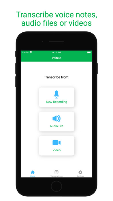 Emulate iPhone app Voitext - Speech to text using MyAndroid Emulate iPhone app Voitext - Speech to text using MyAndroid