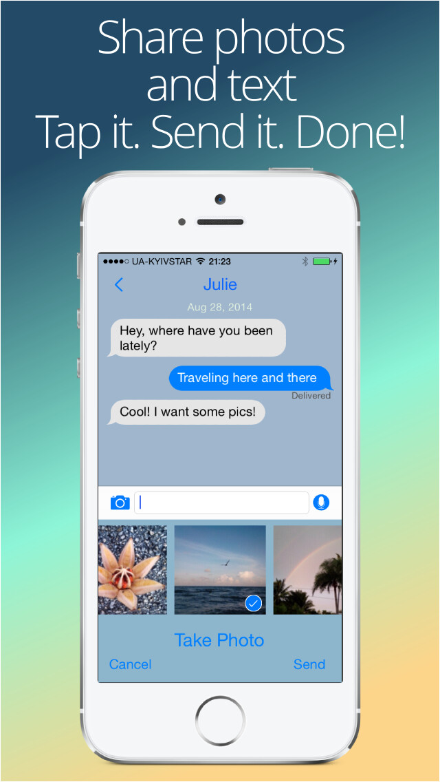 Emulate iPhone app Vojer Messenger Light - secure Walkie Talkie to chat without Internet using MyAndroid Emulate iPhone app Vojer Messenger Light - secure Walkie Talkie to chat without Internet using MyAndroid