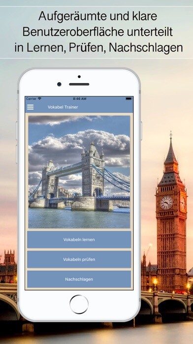 Emulate iPhone app Vokabeltrainer Englisch using MyAndroid Emulate iPhone app Vokabeltrainer Englisch using MyAndroid