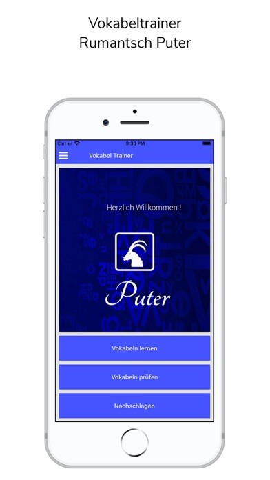 Emulate iPhone app Vokabeltrainer Rumantsch Puter using MyAndroid Emulate iPhone app Vokabeltrainer Rumantsch Puter using MyAndroid