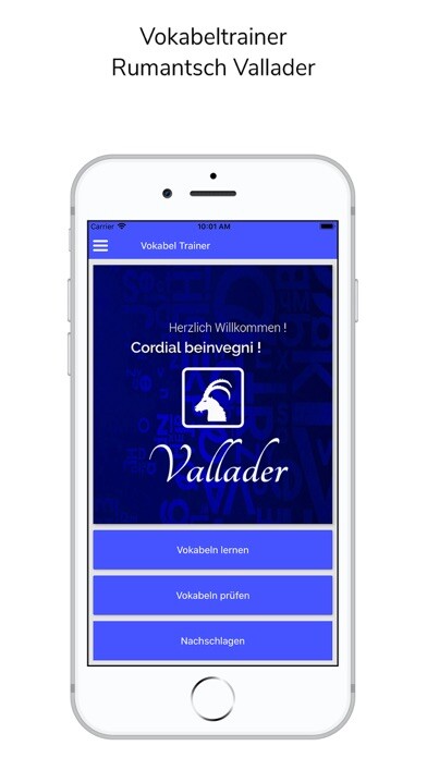 Emulate iPhone app Vokabeltrainer Vallader using MyAndroid Emulate iPhone app Vokabeltrainer Vallader using MyAndroid