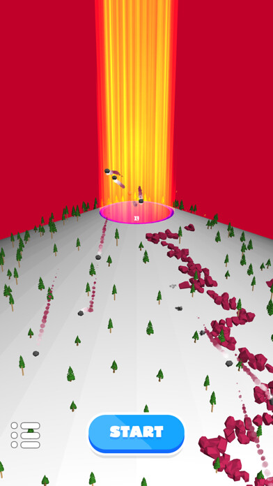 Emulate iPhone app Volcano Man using MyAndroid